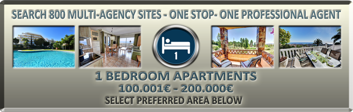 list of apartments on sale in Benalmadena with 1 bed up to 200000euros